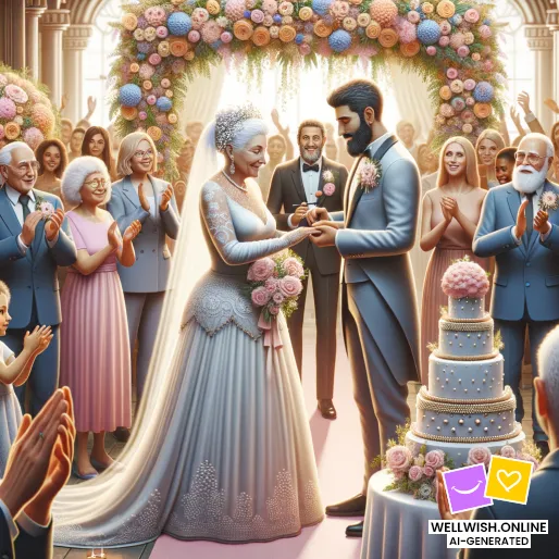 Celebrate Love: A Joyous Second Wedding Journey Greeting Card Celebrate Love: A Joyous Second Wedding Journey