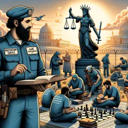 Greeting Card Celebrating Heroes of Justice and Second Chances