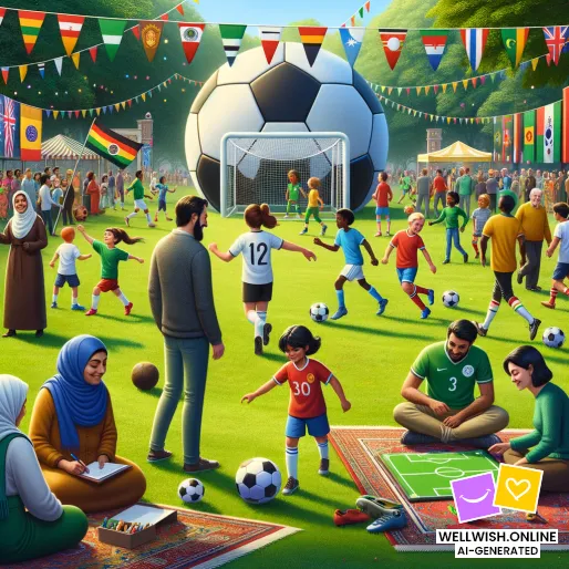 Celebrate Footballer’s Day: Unite in Joy and Passion Greeting Card Celebrate Footballer’s Day: Unite in Joy and Passion