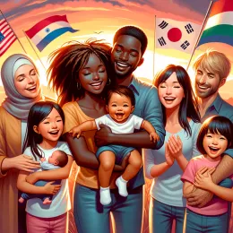 Greeting Card Celebrate Adoption Day: Discover the Power of Chosen Families