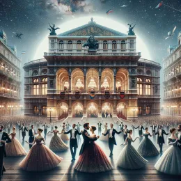 Greeting Card Viennese Opera Ball: A Celebration of Music, Beauty, and Inspiration