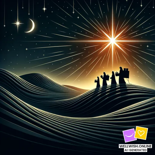 “Epiphany Blessings: Illuminate Your Path with Inspiration” Greeting Card “Epiphany Blessings: Illuminate Your Path with Inspiration”