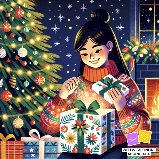 “Embrace Joy and Warmth This Holiday Season” Greeting Card “Embrace Joy and Warmth This Holiday Season”