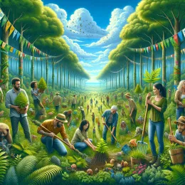 Greeting Card Celebrate Ecologist’s Day: Inspire a Greener Future