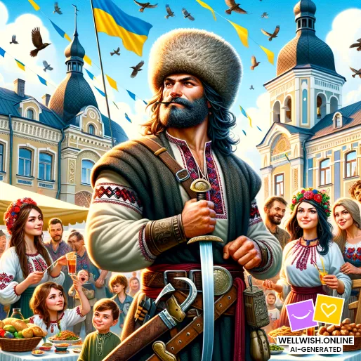 Відзначайте День Козацтва: Вшануйте Стійкість та Свободу Листівка Відзначайте День Козацтва: Вшануйте Стійкість та Свободу