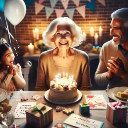 Greeting Card Celebrating a Legacy of Laughter, Wisdom, and Love