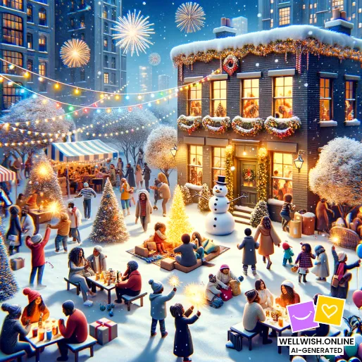 Greeting Card New Year Dreams: Embrace Growth, Joy, and Possibilities