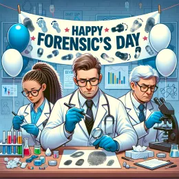 Greeting Card Celebrate Forensic Experts: Unraveling Mysteries, Inspiring Justice