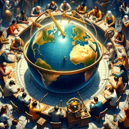 Greeting Card Celebrate Geodesy and Cartography Workers’ Day Passion