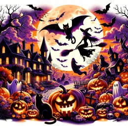 Greeting Card Halloween: A Tale of Inspiration and Joy in Autumn