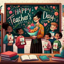 Greeting Card Celebrate Teacher’s Day: Honoring Wisdom and Dedication