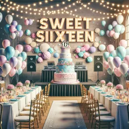 Greeting Card Sweet Sixteen: Celebrate Dreams and New Adventures