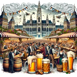 Greeting Card Vienna Beer Festival: Exciting Experiences and Fresh Flavors