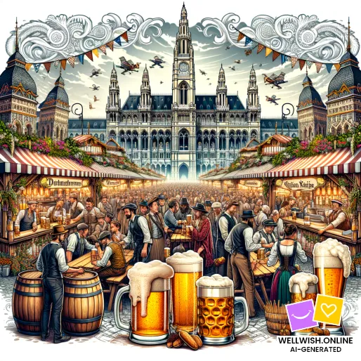 Vienna Beer Festival: Exciting Experiences and Fresh Flavors Greeting Card Vienna Beer Festival: Exciting Experiences and Fresh Flavors