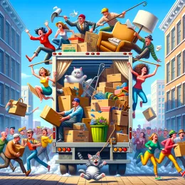 Greeting Card New Beginning: Celebrate Moving Day with Inspiration!