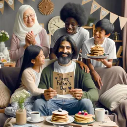 Greeting Card Celebrate Father’s Day: Wisdom, Love, and Joyful Moments