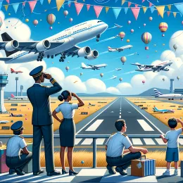 Greeting Card Soar to New Heights: Celebrate Civil Aviation Day