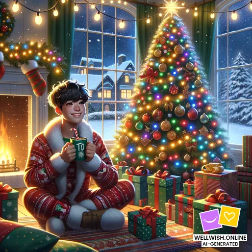 “Discover Joy and Adventure This Holiday Season” Greeting Card “Discover Joy and Adventure This Holiday Season”