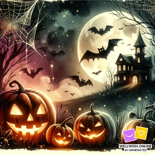 Enchanting Halloween: A Celebration of Magic, Joy, and Autumn Wonders Greeting Card Enchanting Halloween: A Celebration of Magic, Joy, and Autumn Wonders