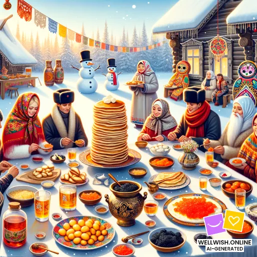 Celebra Maslenitsa: Alegría, Panqueques y Renovación Primaveral Tarjeta postal Celebra Maslenitsa: Alegría, Panqueques y Renovación Primaveral