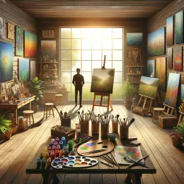 Greeting Card Celebrate National Artist Day: Embrace Your Creative Spirit