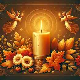 Greeting Card Celebrate All Saints’ Day: Honor Heroes & Embrace Inner Light