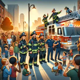 Greeting Card Celebrate Firefighters: Honoring Bravery and Inspiring Change