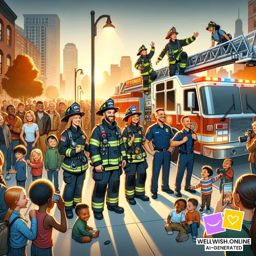 Celebrate Firefighters: Honoring Bravery and Inspiring Change Greeting Card Celebrate Firefighters: Honoring Bravery and Inspiring Change