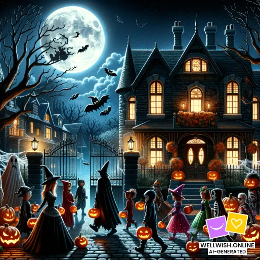 Enchanting Halloween: Embrace Autumn’s Magic and Mystery Greeting Card Enchanting Halloween: Embrace Autumn’s Magic and Mystery