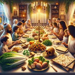 Greeting Card Passover Reflections: Embrace Renewal and Joyful Traditions