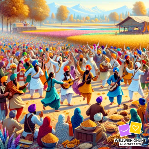 Celebrate Vaisakhi: Abundance, Joy, and New Beginnings Greeting Card Celebrate Vaisakhi: Abundance, Joy, and New Beginnings
