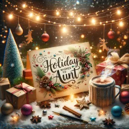 Greeting Card Cozy Season Delights: Embrace Joy and Kindness