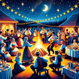 Greeting Card Cossack Spirit: Daily Inspiration for Bold Acts