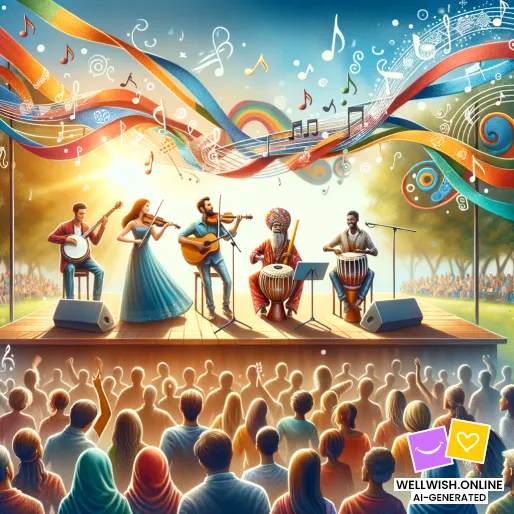 Celebrate World Music Day: Harmony, Inspiration, Connection Greeting Card Celebrate World Music Day: Harmony, Inspiration, Connection