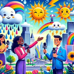 Greeting Card Celebrating Weather Heroes: Insights Brighten Our World