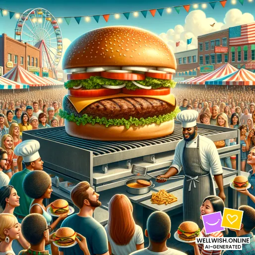 Celebrate National Cheeseburger Day with Taste and Togetherness Greeting Card Celebrate National Cheeseburger Day with Taste and Togetherness