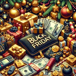 Greeting Card Black Friday Joy: Discover Deals and Delightful Surprises
