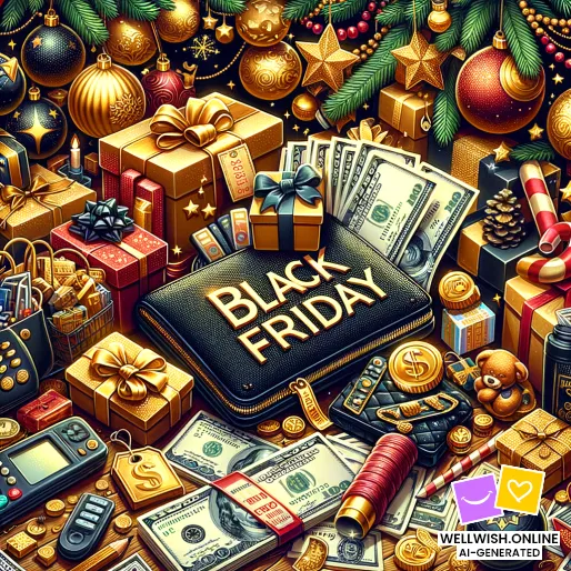 Black Friday Joy: Discover Deals and Delightful Surprises Greeting Card Black Friday Joy: Discover Deals and Delightful Surprises