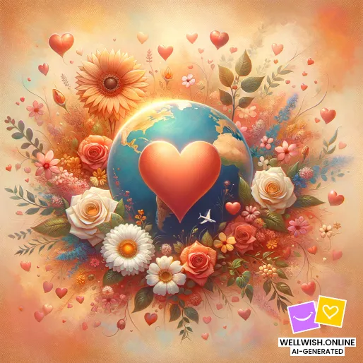 Warmth and Inspiration: Heartfelt Wishes for Love and Harmony Greeting Card Warmth and Inspiration: Heartfelt Wishes for Love and Harmony