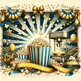 Greeting Card Celebrate National Popcorn Day with Fun and Cheer!