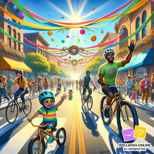 Celebrate Cyclist’s Day: Embrace Freedom and Adventure Greeting Card Celebrate Cyclist’s Day: Embrace Freedom and Adventure