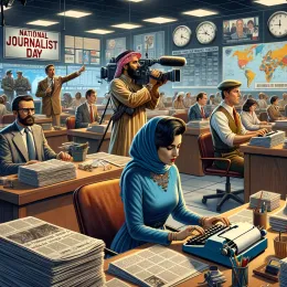 Greeting Card Celebrate National Journalist Day: Honoring Brave Storytellers