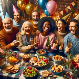 Greeting Card Embrace Adventure and Creativity This New Year