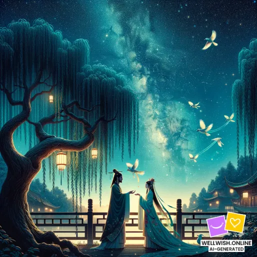 Открытка Отмечаем Циси: Вдохновение любви и небесные связи