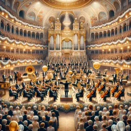 Greeting Card New Year Inspiration: Harmony and Joy with Vienna Philharmonic