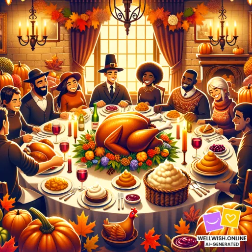 Greeting Card Thanksgiving Reflections: Embrace Gratitude and Togetherness