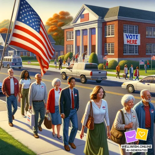 Tarjeta postal Moldea el Futuro: Celebra tu Voto en el Día de las Elecciones