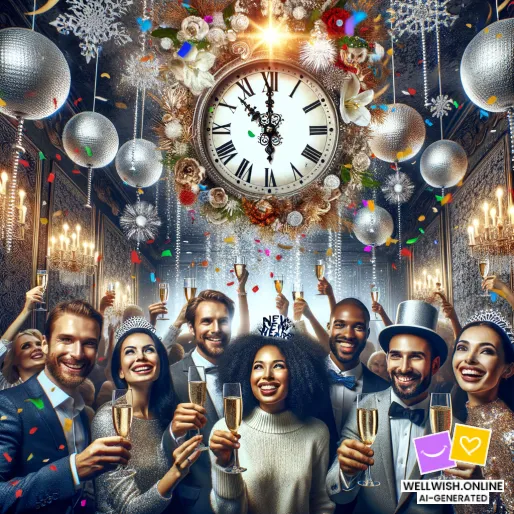 Листівка Відкрийте новорічні пригоди: розфарбуйте свої дні радістю