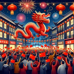 Greeting Card Celebrate Unity and Joy: Embrace Vibrant Togetherness