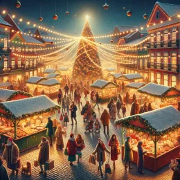 Greeting Card Enchanting Holiday Moments: Warmth, Wonder, and Connection